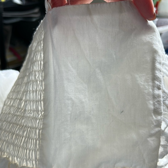 Anthropologie Vineet Bahl Sleeveless V Neck
Floral Cutwork Midi Dress White MNEW - Picture 16 of 16